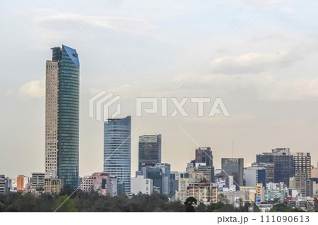 Mexico City, Mexico. Jan 11, 2024. The Major Tower a skyscraper in Mexico City Located at Promenade of the Reform, it was built by Canadian-owned Reichmann International. Mexico City, Mexico. Jan 11, 2024. The Major Tower a skyscraper in Mexico City Located at Promenade of the Reform, it was built by Canadian-owned Reichmann International. 111090613