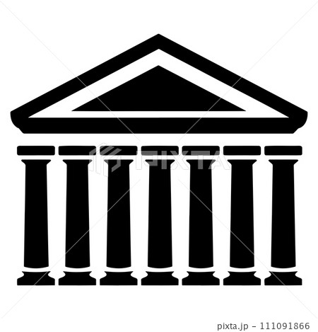 Simple Bank Logo Vector Illustration 111091866