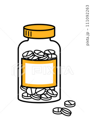 瓶に入った薬 111092263