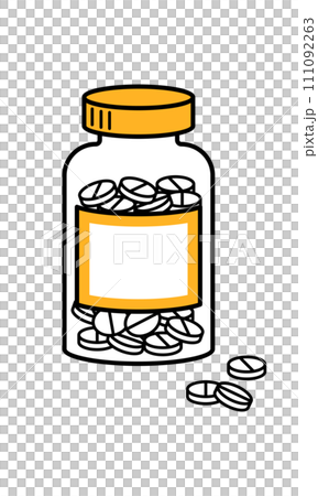 瓶に入った薬 111092263