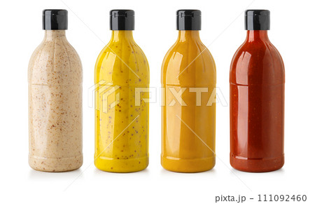 barbecue sauces in glass bottle barbecue sauces in glass bottle 111092460