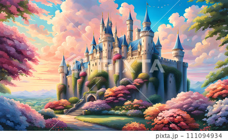 Fairytale Castle in Dreamland 111094934