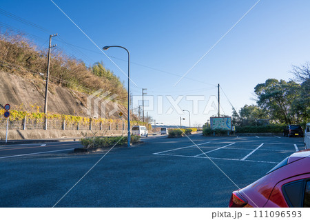 磐田市と天竜区の間にある駐車場(静岡県) 111096593