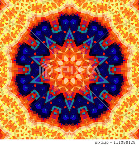 Bright multi-colored background with abstract pattern Bright multi-colored background with abstract pattern 111098129