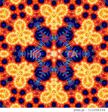 Bright multi-colored background with abstract pattern 111098149
