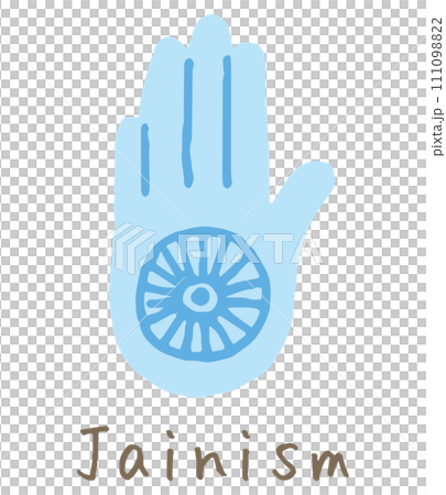 ジャイナ教のマーク 111098822