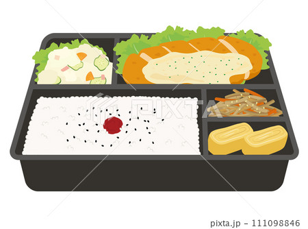 お弁当_コンビニ弁当_チキン南蛮弁当 111098846