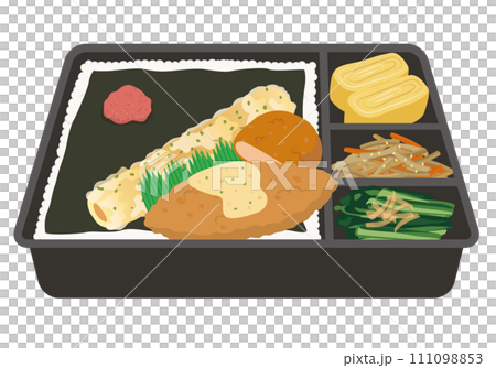 Lunch box_Convenience store bento_Nori bento Lunch box_Convenience store bento_Nori bento 111098853