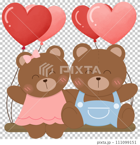 Bear with valentine Bear with valentine 111099151