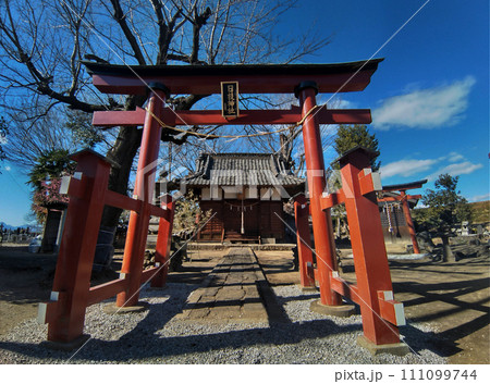 埼玉県本庄市山王堂の日枝神社 111099744