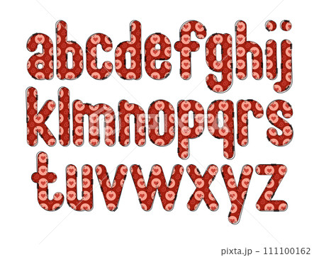 Versatile Collection of Dreamy Alphabet Letters for Various Uses 111100162
