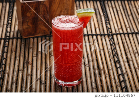 Sweet cold watermelon juice refreshment 111104967