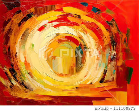 Abstract painting. Creative modern art background. 111108875