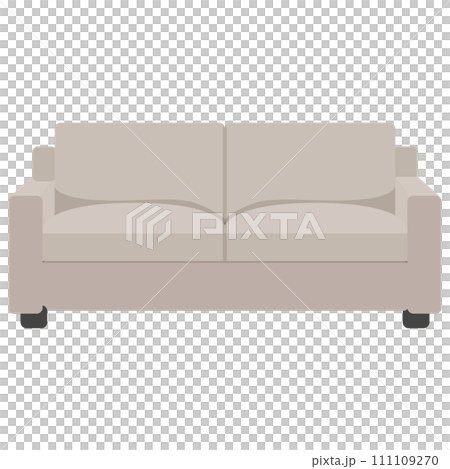 おしゃれなリビングにおけるソファのイラスト素材 ベクター おしゃれなリビングにおけるソファのイラスト素材 ベクター 111109270