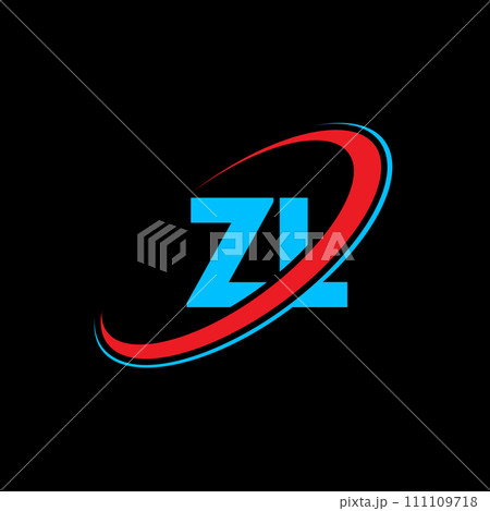 ZL Z L letter logo design. Initial letter ZL linked circle uppercase monogram logo red and blue. ZL logo, Z L design. zl, z l ZL Z L letter logo design. Initial letter ZL linked circle uppercase monogram logo red and blue. ZL logo, Z L design. zl, z l 111109718