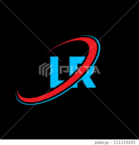 LR L R letter logo design. Initial letter LR linked circle uppercase monogram logo red and blue. LR logo, L R design. lr, l r LR L R letter logo design. Initial letter LR linked circle uppercase monogram logo red and blue. LR logo, L R design. lr, l r 111110205