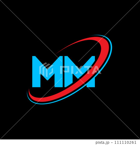 MM M M letter logo design. Initial letter MM linked circle uppercase monogram logo red and blue. MM logo, M M design. mm, m m MM M M letter logo design. Initial letter MM linked circle uppercase monogram logo red and blue. MM logo, M M design. mm, m m 111110261