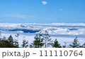 山梨県　富士山3合目　世界遺産　雲海 111110764