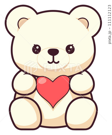 Teddy Bear Heart Embrace 111112123