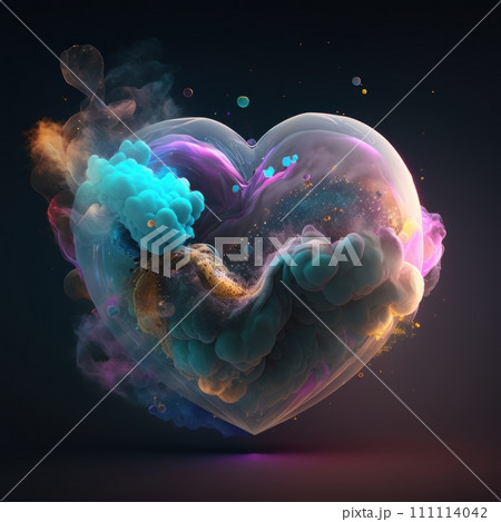 Heartcore in a Multiverse of Cosmic Smoke,...のイラスト素材 [111114042] - PIXTA