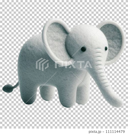 フェルトの動物　象 111114479