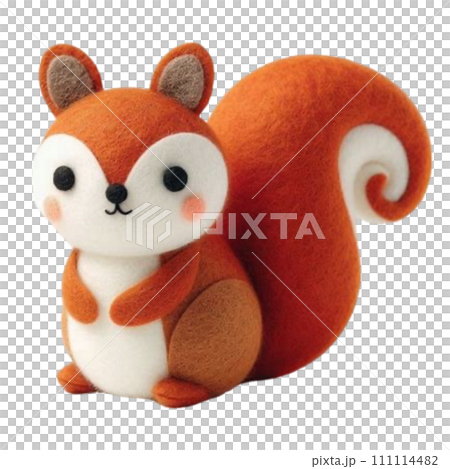 felt animal squirrel 111114482