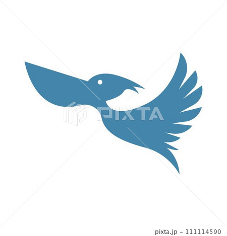 Pelican bird logo design 111114590