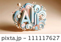 AI・生成AIが精細に躍動する3DCGイラスト AI・生成AIが精細に躍動する3DCGイラスト 111117627