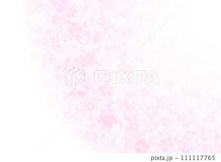 花柄と和紙背景 111117765
