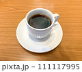 真上から見たコーヒー 111117995