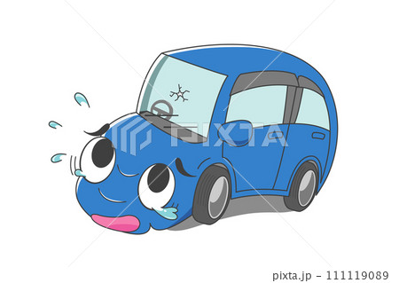 フロントガラスに傷が（ブルー） 111119089