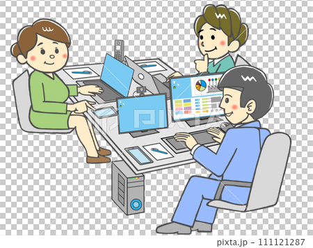 在 DX 和 ABW 協作工作環境中的辦公室小組工作 111121287