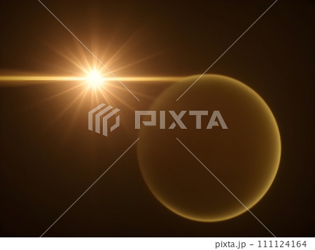 lens flare isolated on black background 111124164