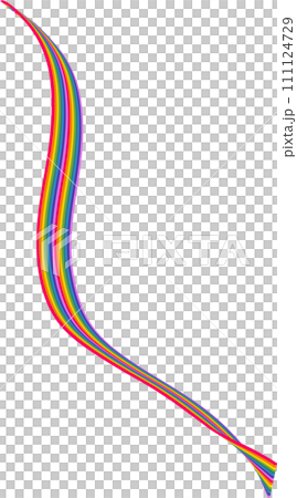 Lgbtq rainbow flag illustration 111124729