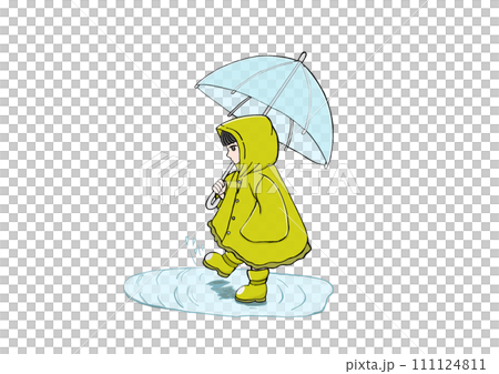 女孩下雨天(黃) 女孩下雨天(黃) 111124811