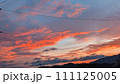 赤い雲と空 111125005