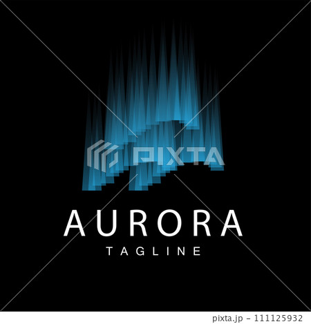 Aurora Logo, Sky Nature Landscape Design, Symbol Vector Illustration Template Aurora Logo, Sky Nature Landscape Design, Symbol Vector Illustration Template 111125932