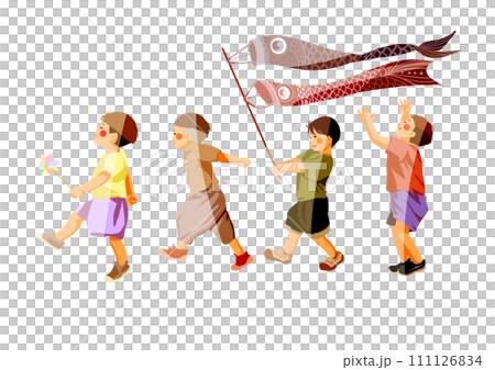 男孩們慶祝兒童節 男孩們慶祝兒童節 111126834