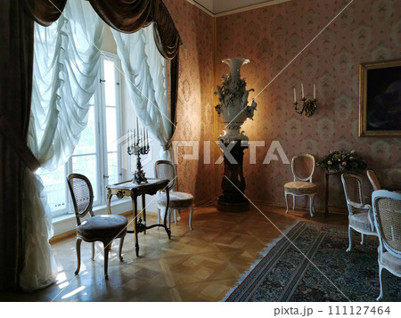 hradec nad moravici castle interior from czech republic 111127464