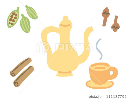 チャイとスパイス(文字なし) チャイとスパイス(文字なし) 111127792