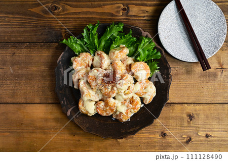 海老のマヨネーズソース和え 海老のマヨネーズソース和え 111128490