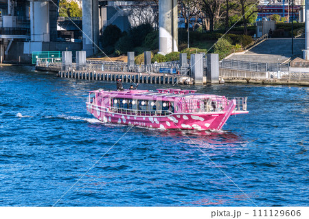 日本の東京都市景観 吾妻橋から隅田川や「あづま」などを望む=27日 日本の東京都市景観 吾妻橋から隅田川や「あづま」などを望む=27日 111129606