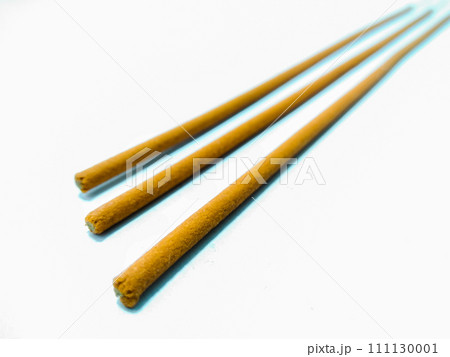 A picture of agarbatti isolated on white background A picture of agarbatti isolated on white background 111130001