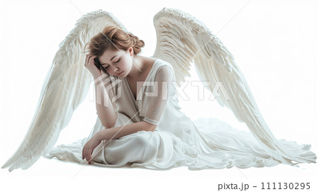 守護天使のイメージ - image of Guardian Angel - No1-1 -  111130295
