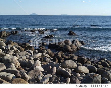 伊豆稲取温泉の海岸線 伊豆稲取温泉の海岸線 111131247