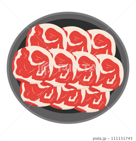 ラム肉のイラスト 111131745