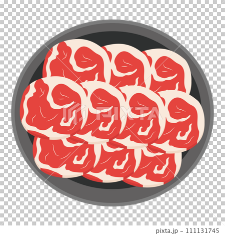 ラム肉のイラスト 111131745