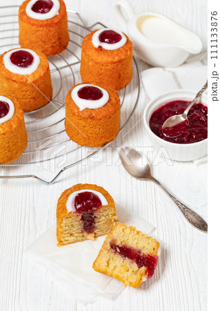 runebergin torttu, runeberg sweet cake with jam runebergin torttu, runeberg sweet cake with jam 111133876