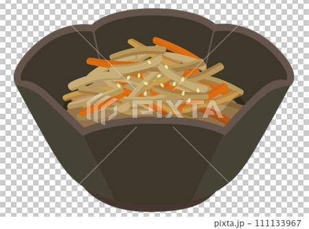 おかず_きんぴらごぼう_小鉢 おかず_きんぴらごぼう_小鉢 111133967