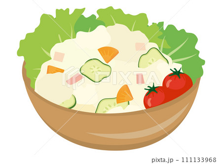 おかず_ポテトサラダ_小鉢 おかず_ポテトサラダ_小鉢 111133968